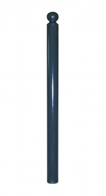 Stilpoller aus Stahl Ø 89 mm, mit Kugel, ortsfest